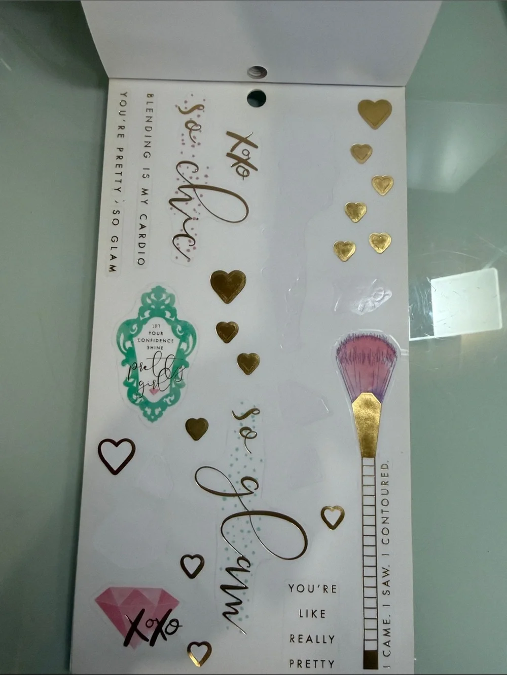 The Happy Planner- Glam Girl Mini Sticker Book